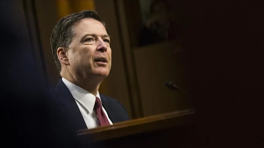 Cựu Giám đốc FBI James Comey. Ảnh: ANADOLU