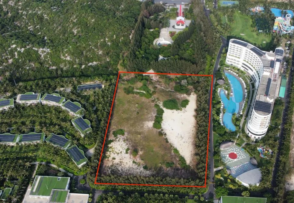 Vị trí xây dựng Bảo tàng Trường Sa (vùng đỏ)