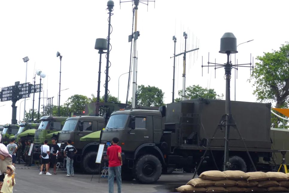 Hệ thống Radar tác chiến điện tử do VHT nghiên cứu, sản xuất. Ảnh: TRẦN BÌNH