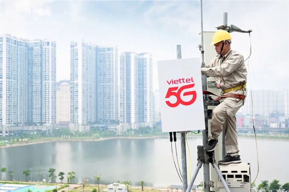 Mạng 5G của Viettel do VHT tự chủ nghiên cứu, phát triển đã được triển khai rộng khắp Việt Nam. Ảnh: VTM