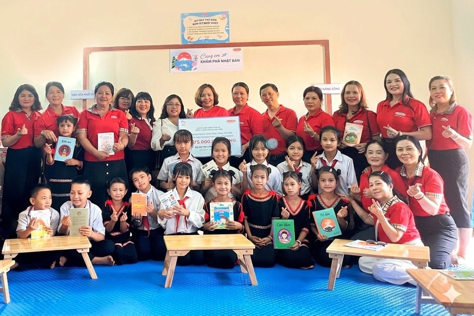 Dai-ichi Life Việt Nam hy vọng dự án “Thư viện Hạnh phúc” sẽ trở thành điểm tựa tri thức, chắp cánh ước mơ cho thế hệ tương lai