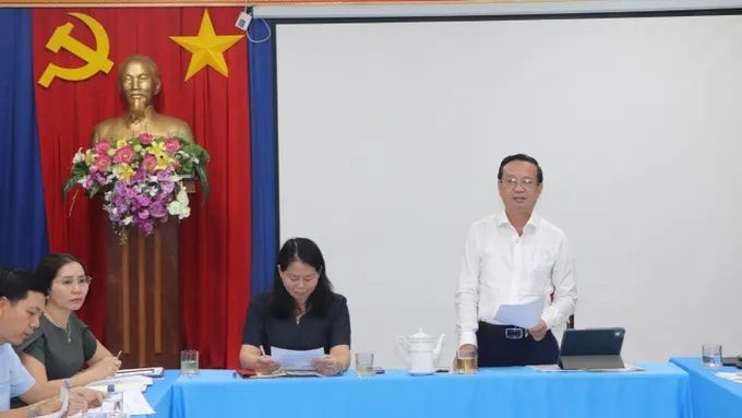 Phó Chủ tịch UBND TP.HCM Bùi Minh Thạnh chủ trì cuộc họp