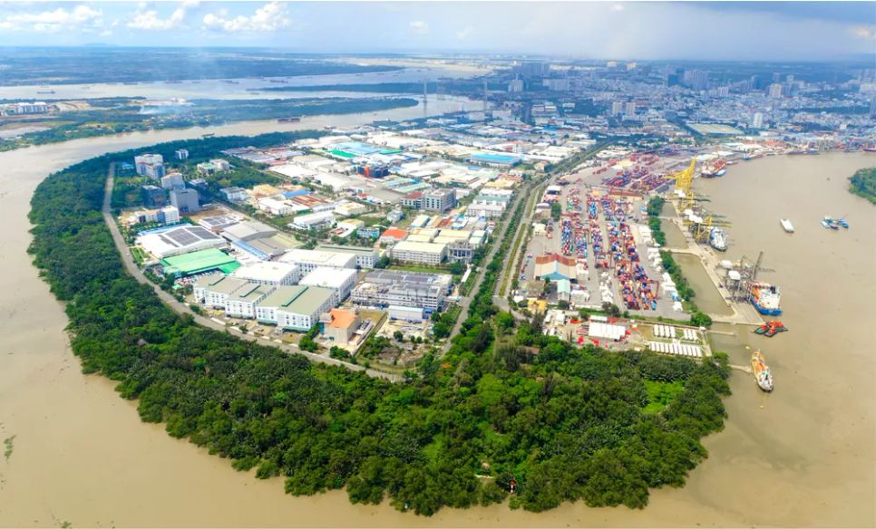 KCX Tân Thuận. Ảnh: HOÀNG HÙNG