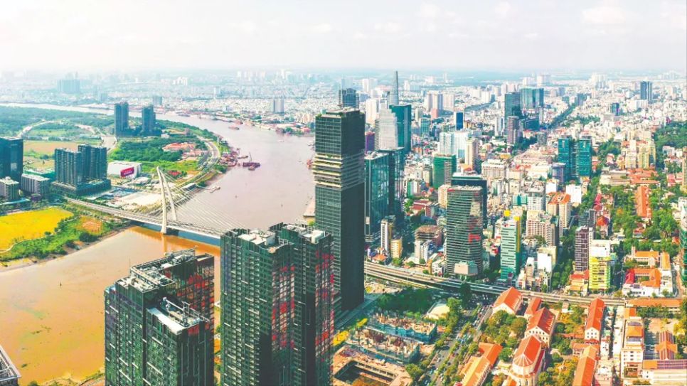 TPHCM nhìn từ trên cao