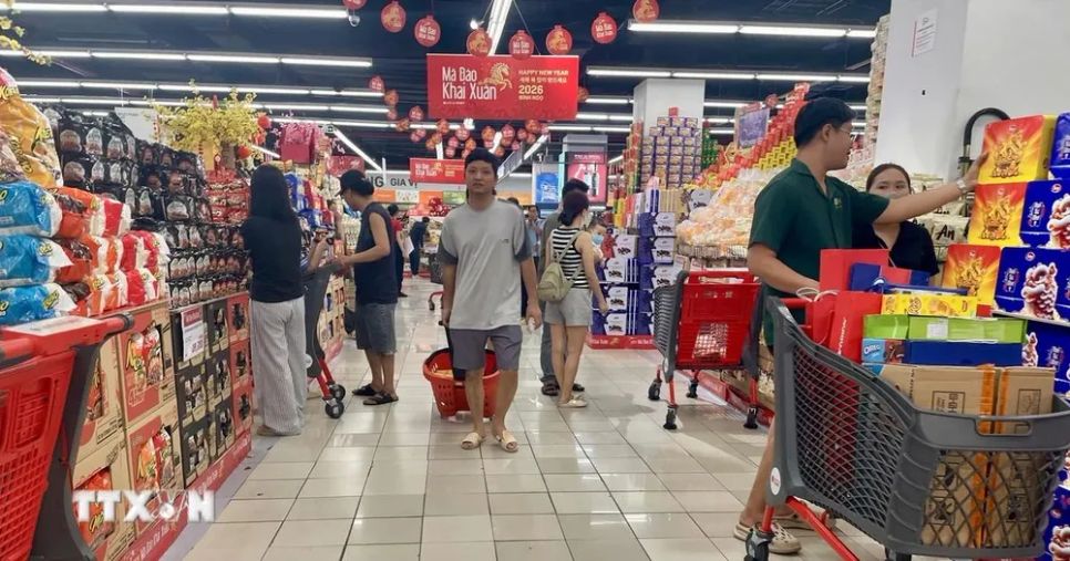 TPHCM: Sức mua tiêu dùng tăng mạnh trong dịp lễ
