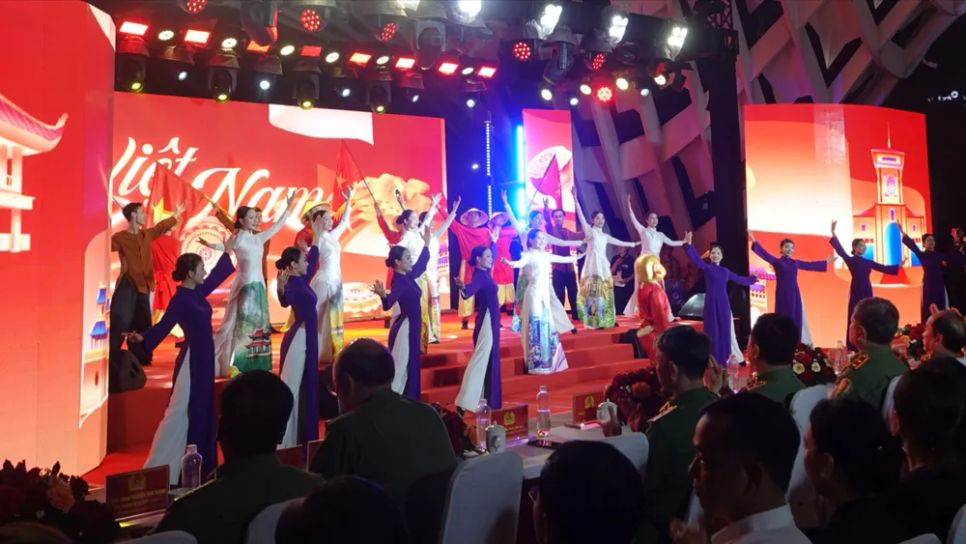 Chương trình quy tụ nhiều loại hình nghệ thuật truyền thống đặc sắc. Ảnh: XUÂN QUỲNH