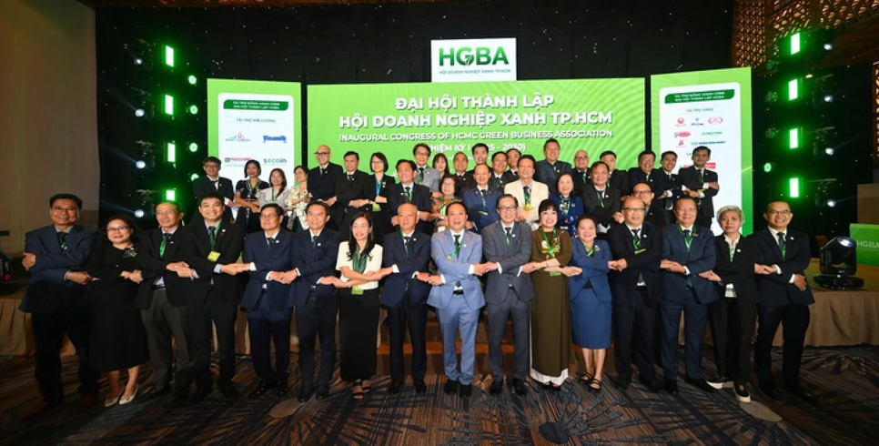 Hiệp hội Doanh nghiệp Xanh TP.HCM quy tụ nhiều doanh nghiệp tiên phong trong hành trình xây dựng nền kinh tế xanh