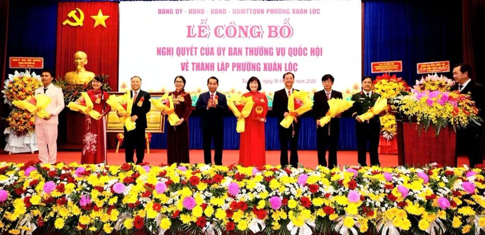 Công bố thành lập 10 phường của thành phố Đồng Nai