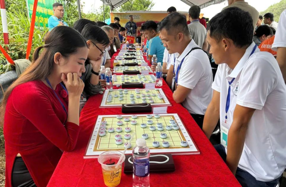 Giải quy tụ nhiều kỳ thủ từng đạt thành tích cao ở các giải đấu. Ảnh: XUÂN QUỲNH