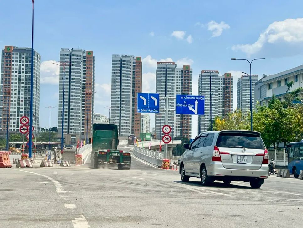 TPHCM thông xe cầu vượt N3 nút giao thông An Phú