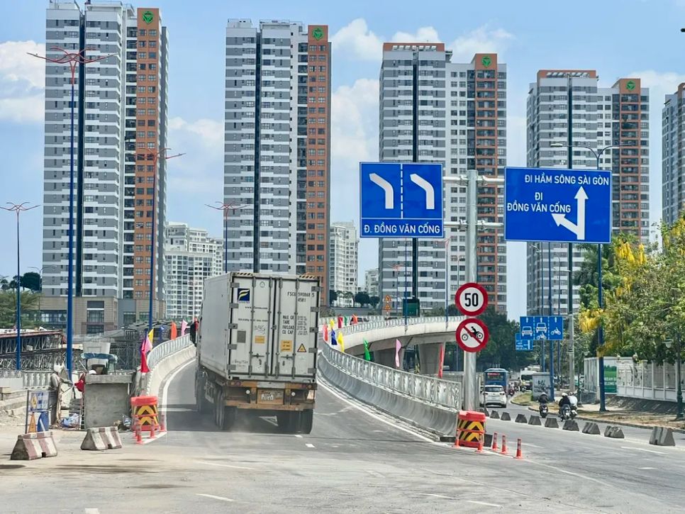 TPHCM thông xe cầu vượt N3 nút giao thông An Phú