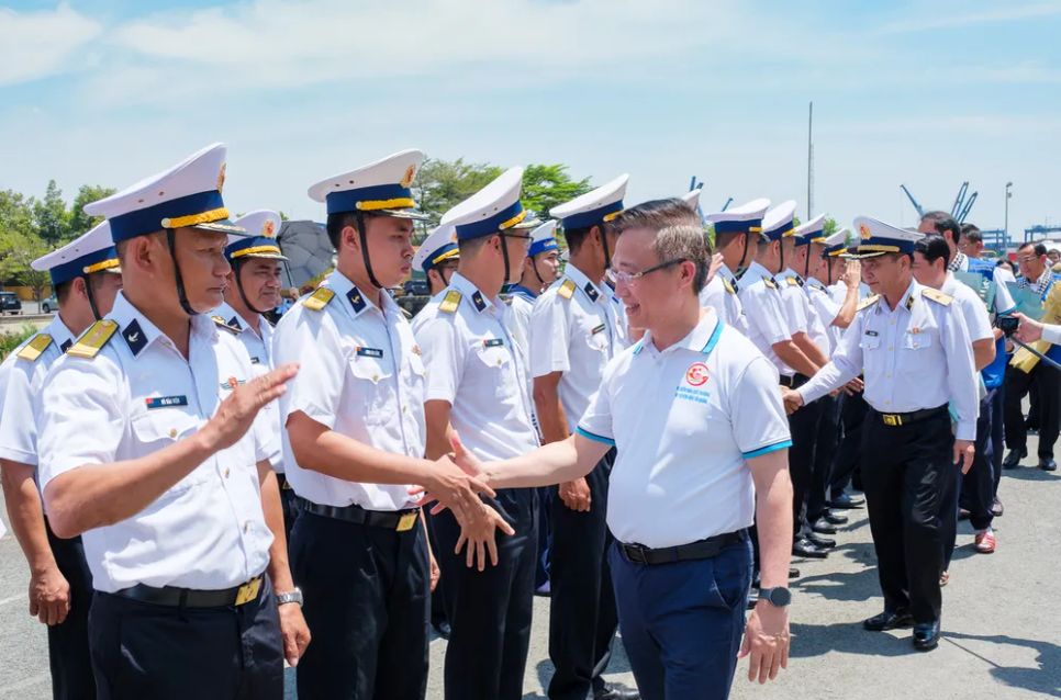 Phó Bí thư Thành ủy TPHCM Đặng Minh Thông là Phó trưởng Đoàn Thường trực, Trưởng Đoàn đại biểu TPHCM. Ảnh: UBMTTQVN TPHCM