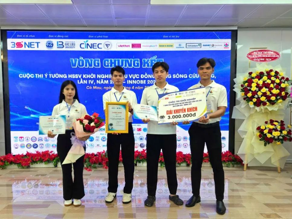 Đã tìm ra quán quân cuộc thi Innobe 2026