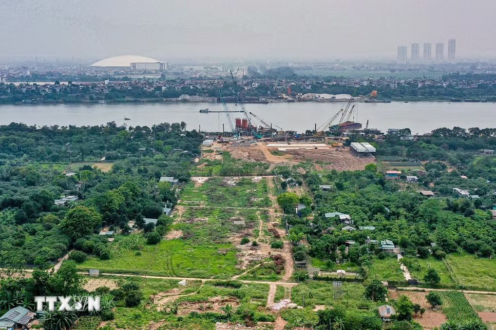 Hà Nội thi công xuyên lễ các dự án hạ tầng
