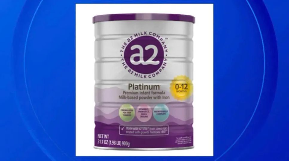 Sản phẩm sữa a2 cho trẻ em. Ảnh nguồn FDA