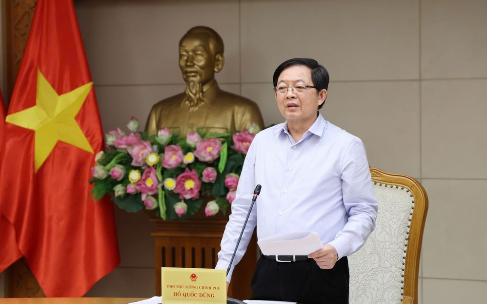 Phó Thủ tướng Chính phủ Hồ Quốc Dũng làm Tổ trưởng tổ Công tác về phát triển công nghệ chiến lược. Ảnh: VGP