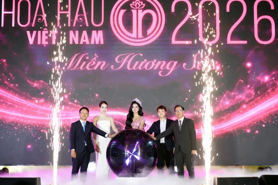 Khởi động cuộc thi Hoa hậu Việt Nam 2026. Ảnh: TP