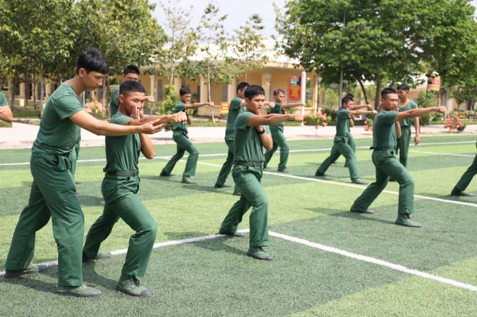 Chiến sĩ mới trưởng thành, vững vàng sau 2 tháng huấn luyện
