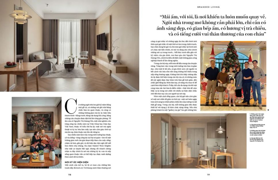 Branded Living Magazine số đầu tiên với chủ đề Live in Legacy, được dẫn dắt qua 3 chương: Tinh khởi - Phong vị - Di dưỡng bằng ngôn ngữ và hình ảnh đậm tính chắt lọc.