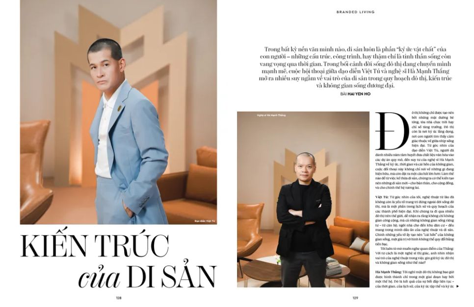 Cuộc đối thoại giữa các chuyên gia đã mang đến những góc nhìn có chiều sâu cho Branded Living Magazine.