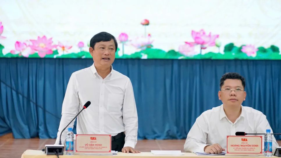 Chủ tịch HĐND TPHCM Võ Văn Minh phát biểu kết luận