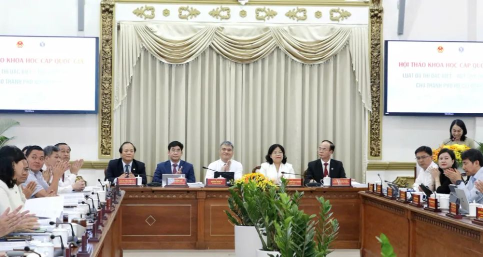 Đề xuất thể chế đột phá cho TPHCM trong Luật Đô thị đặc biệt
