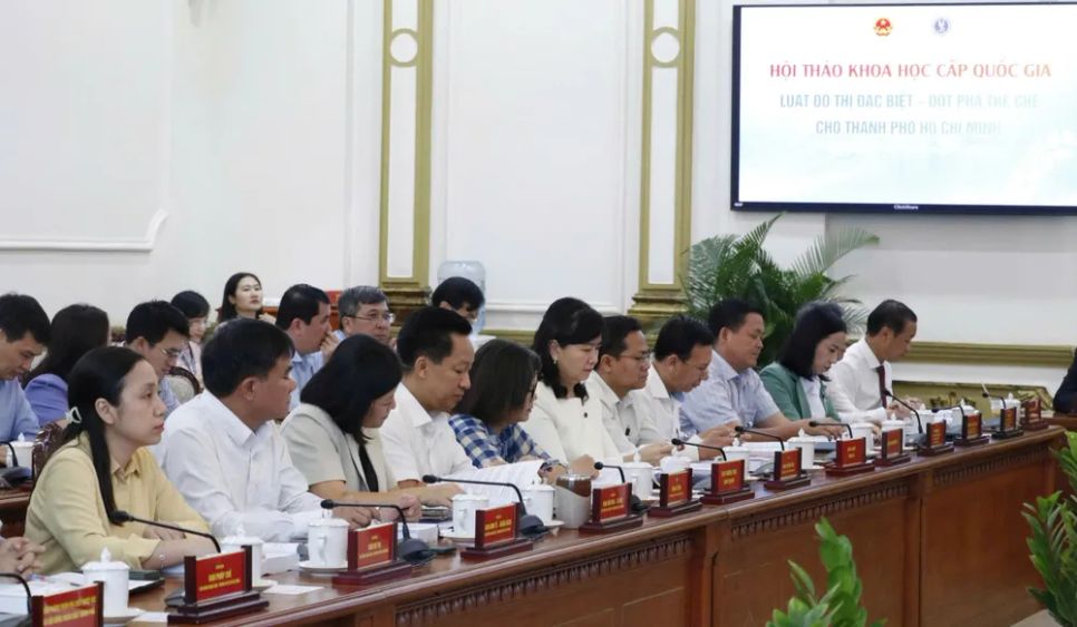 Đề xuất thể chế đột phá cho TPHCM trong Luật Đô thị đặc biệt