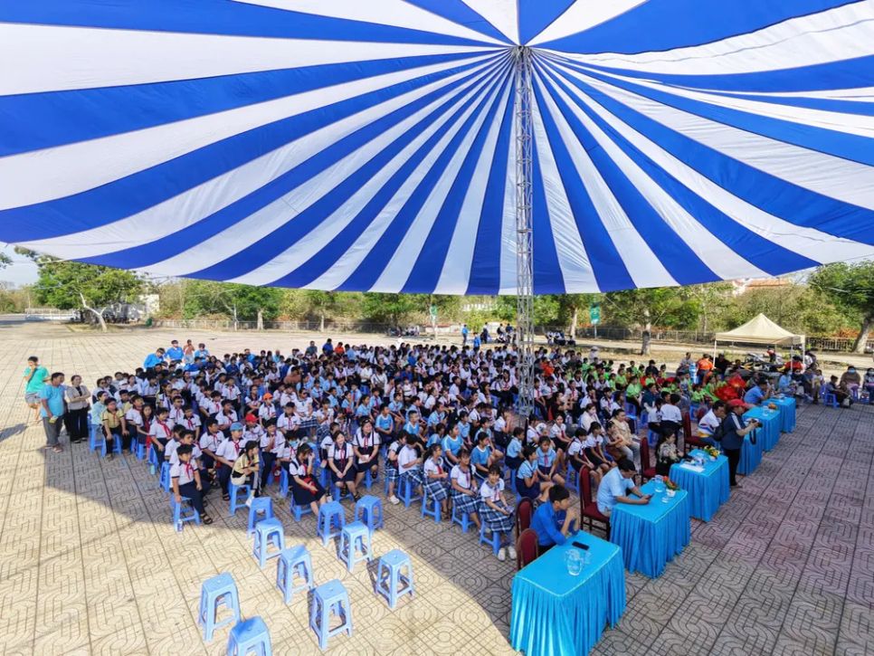 Đông đảo học sinh, thiếu nhi tham dự Ngày Sách và <span style=