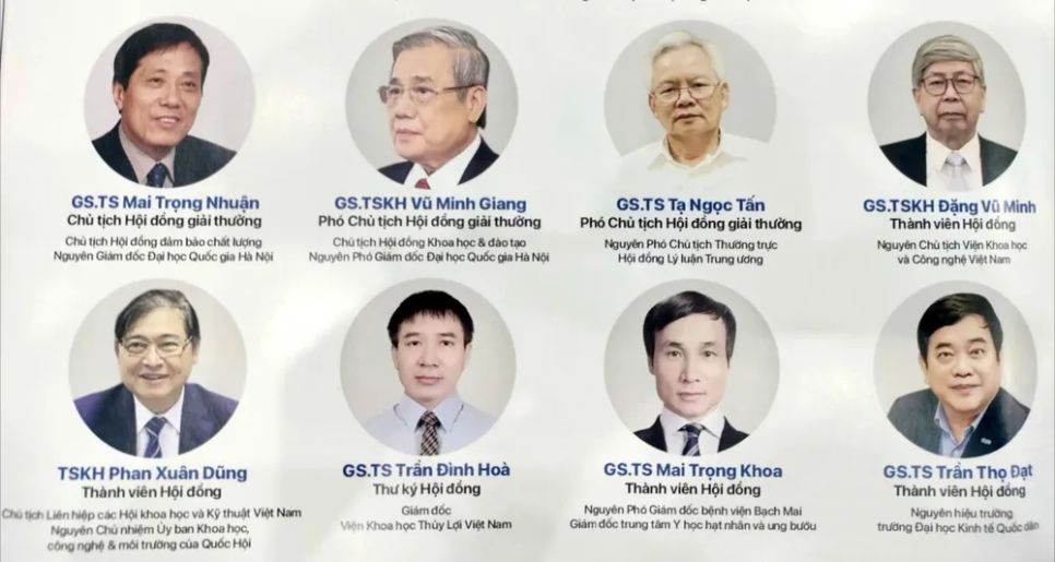 Thành viên Hội đồng Giải thưởng KH-CN Bảo Sơn 2026. Ảnh: TRẦN BÌNH