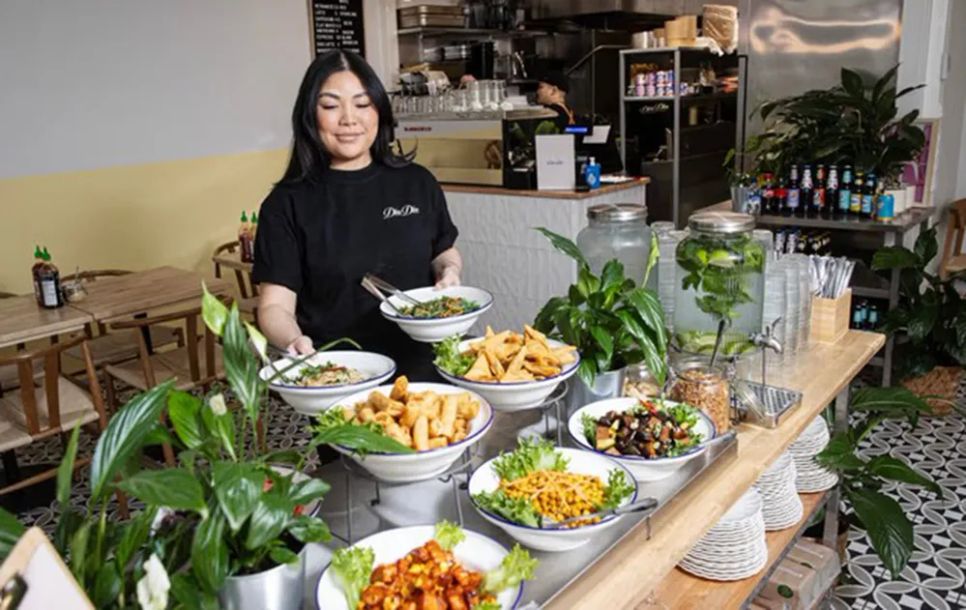 Chị Mai Tran, chủ hai nhà hàng Bistro DinDín và Obanh Vietnamese Kitchen tại Phần Lan (ẢNH: <span style=