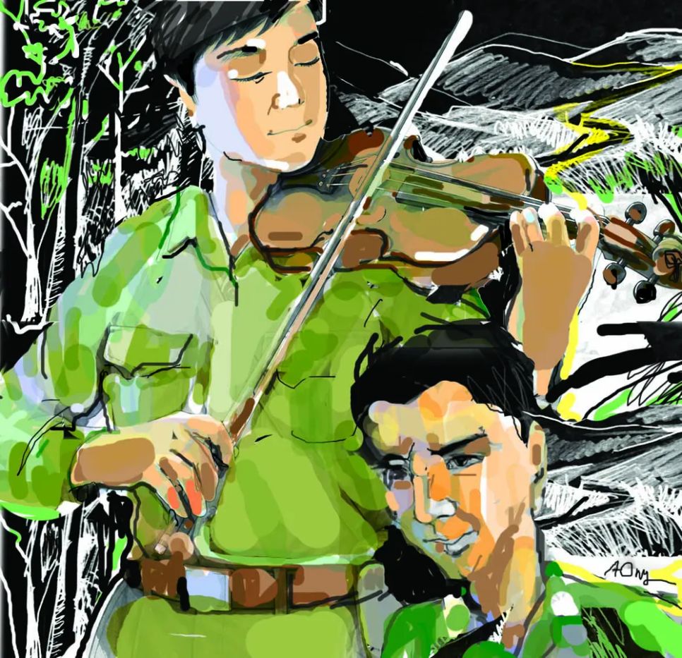 Những phím đàn dưới trăng