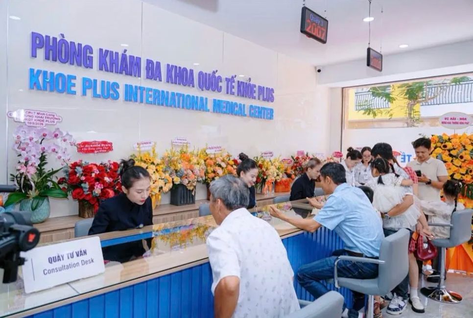 Khai trương phòng khám đa khoa quốc tế Khỏe Plus