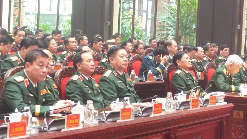 Các đại biểu tham dự buổi lễ. Ảnh: TRẦN BÌNH