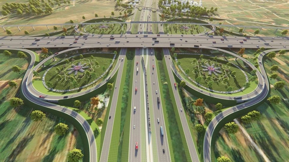 Phối cảnh Vành đai 4 TP.HCM đi qua tỉnh Tây Ninh