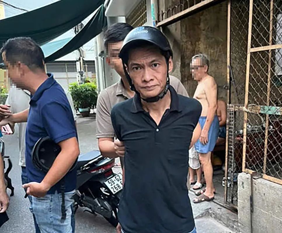 Vương Vĩnh An bị công an bắt giữ