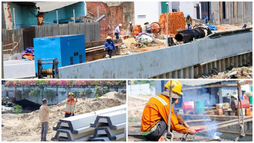 TPHCM tăng tốc giải phóng mặt bằng dự án cải tạo rạch Xuyên Tâm