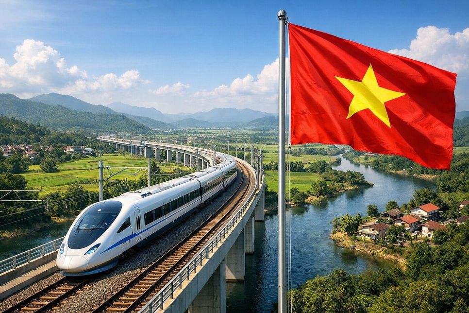 Bộ Xây dựng tổ chức roadshow quốc tế cho dự án đường sắt tốc độ cao Bắc - Nam. Ảnh minh họa