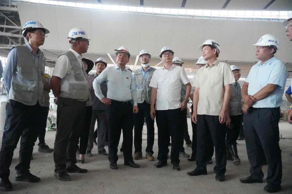 Phó Chủ tịch Quốc hội kiểm tra dự án sân bay Long Thành