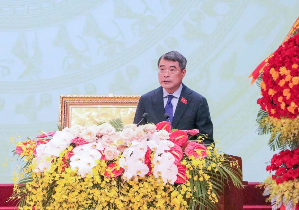 Thủ tướng Lê Minh Hưng phát biểu tại buổi lễ. Ảnh: PHÚ LƯƠNG
