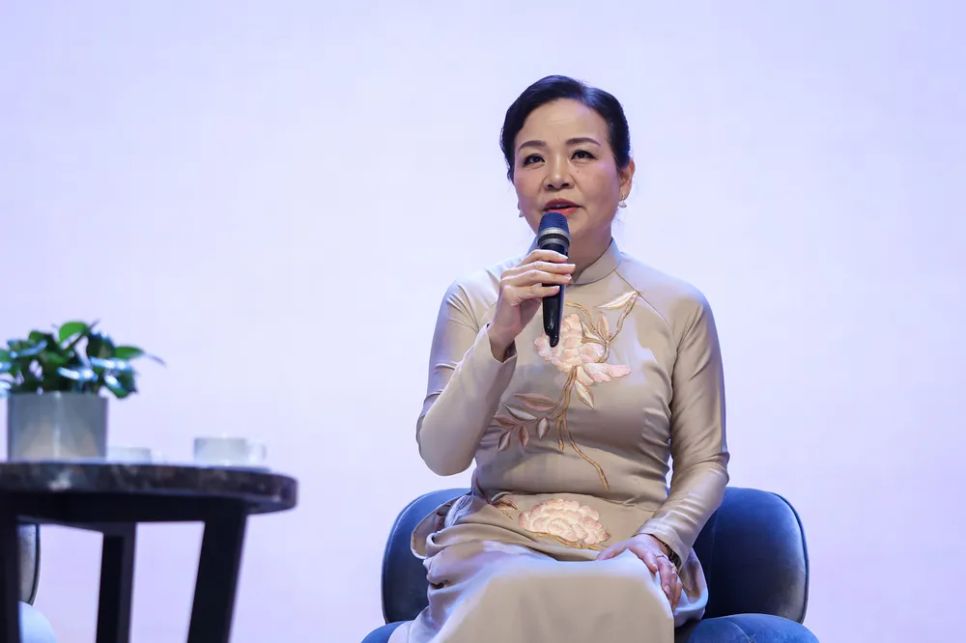 TS. Ngô Phương Lan, Chủ tịch Hiệp hội xúc tiến phát triển điện ảnh Việt Nam tiếp tục đảm nhận vai trò Chủ tịch Ban giám khảo cuộc thi. Ảnh: N.VÂN