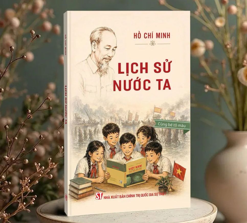 Sách được minh họa sinh động và các trang tô màu dành cho thiếu nhi. Ảnh NGUYỄN CHẮT