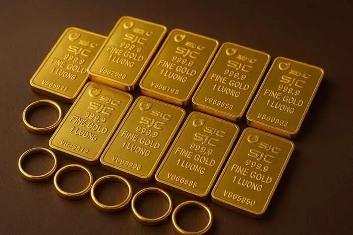 Giá vàng trong nước sáng 18-5 tiếp tục giảm