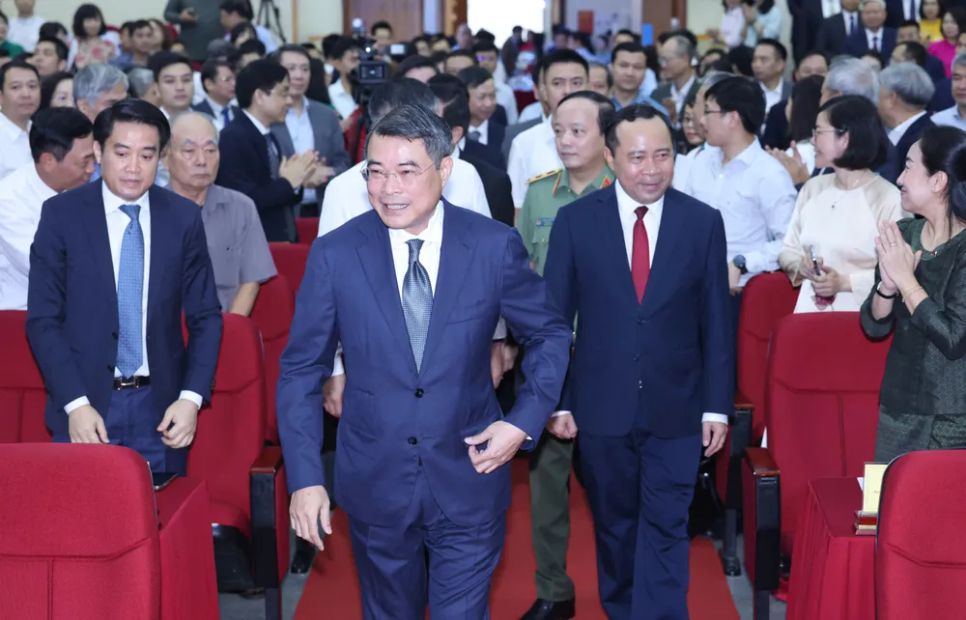 Thủ tướng Lê Minh Hưng tham dự buổi lễ. Ảnh: QUANG PHÚC