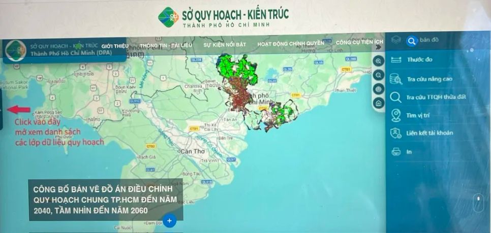 Công bố, công khai dữ liệu quy hoạch đô thị và nông thôn trên nền tảng GIS. Ảnh: QUỐC HÙNG Công bố, công khai dữ liệu quy hoạch đô thị và nông thôn trên nền tảng GIS. Ảnh: QUỐC HÙNG