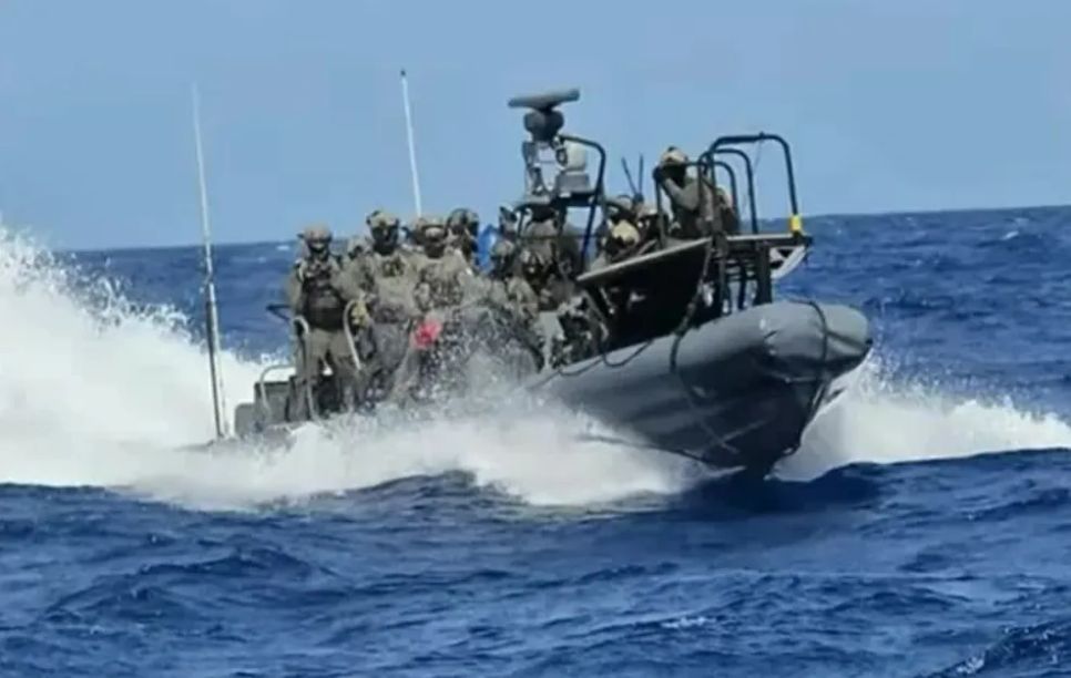 Lực lượng hải quân Israel chặn nhiều tàu trên biển Địa Trung Hải. Ảnh: AL JAZEERA Lực lượng hải quân Israel chặn nhiều tàu trên biển Địa Trung Hải. Ảnh: AL JAZEERA