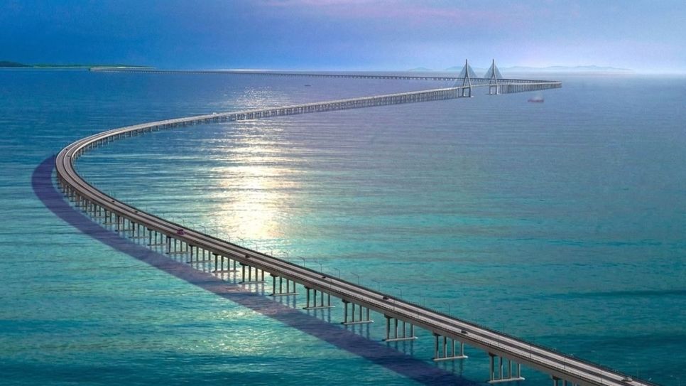 Phối cảnh đường vượt biển Cần Giờ - Vũng Tàu