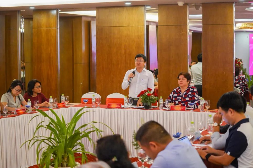 Quang cảnh họp báo. Ảnh: HIẾU GIANG Quang cảnh họp báo. Ảnh: HIẾU GIANG