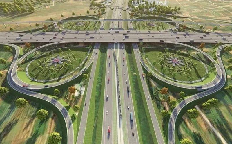 Phối cảnh dự án Thành phần 3 Vành đai 4 vùng Thủ đô Hà Nội