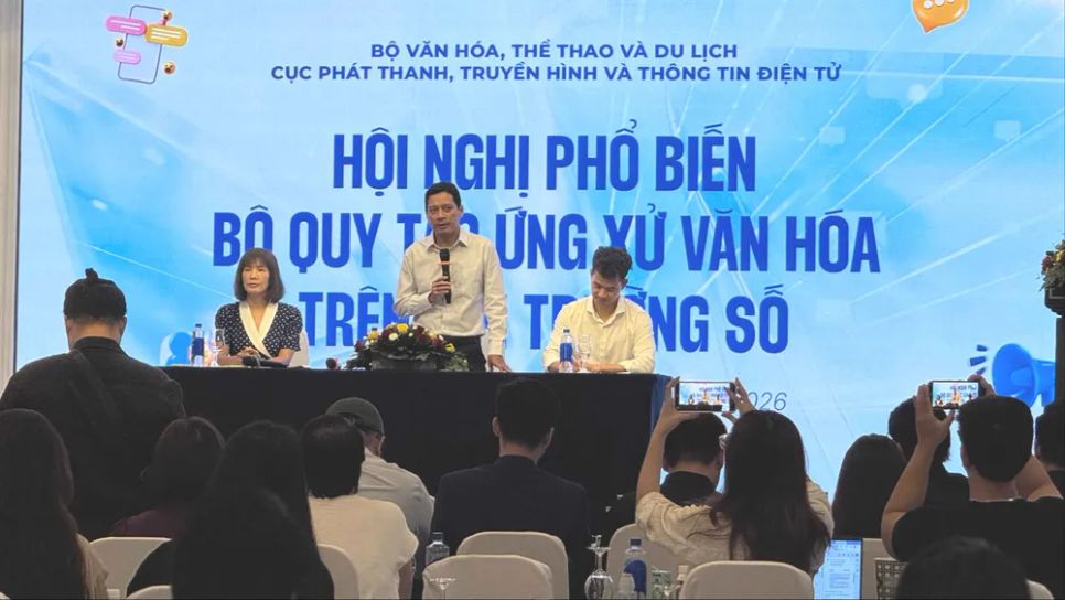 Hội nghị phổ biến Bộ Quy tắc ứng xử văn hóa trên môi trường số Hội nghị phổ biến Bộ Quy tắc ứng xử văn hóa trên môi trường số