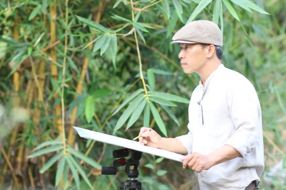Họa sĩ Vũ Thành Tâm